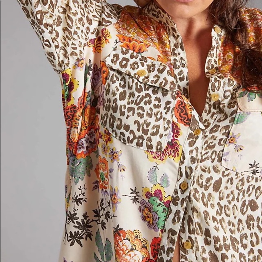 NWT - Relaxed Tunic Buttondown - Picture 3 of 9